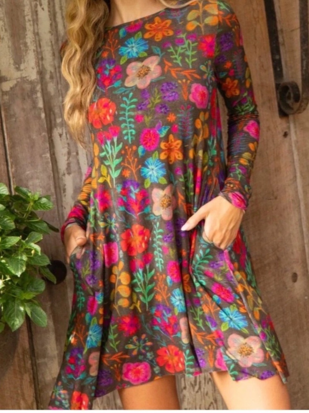 Natural Life Dress Stevie Mini Size XL
